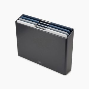 Folio 4-piece Gray Cutting Board Set Regular
