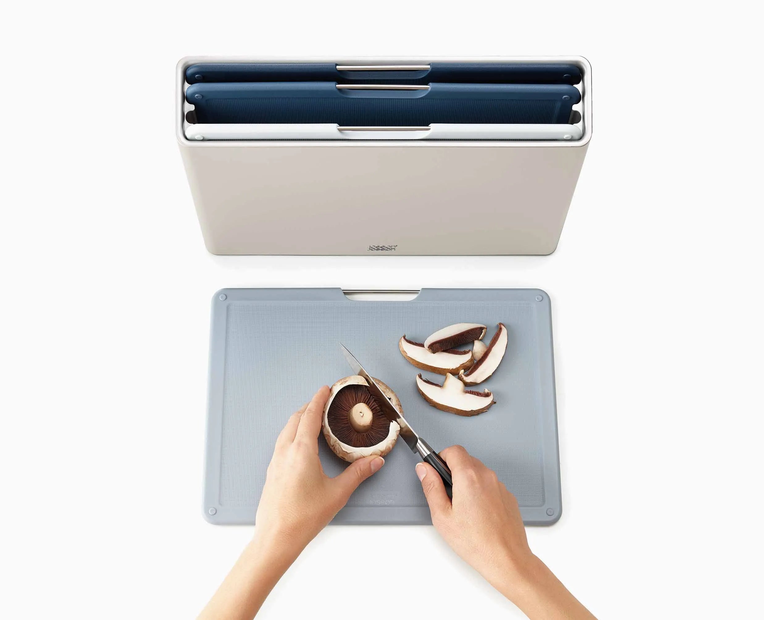 Folio 4-piece Blue Cutting Board Set - Editions - Image 5
