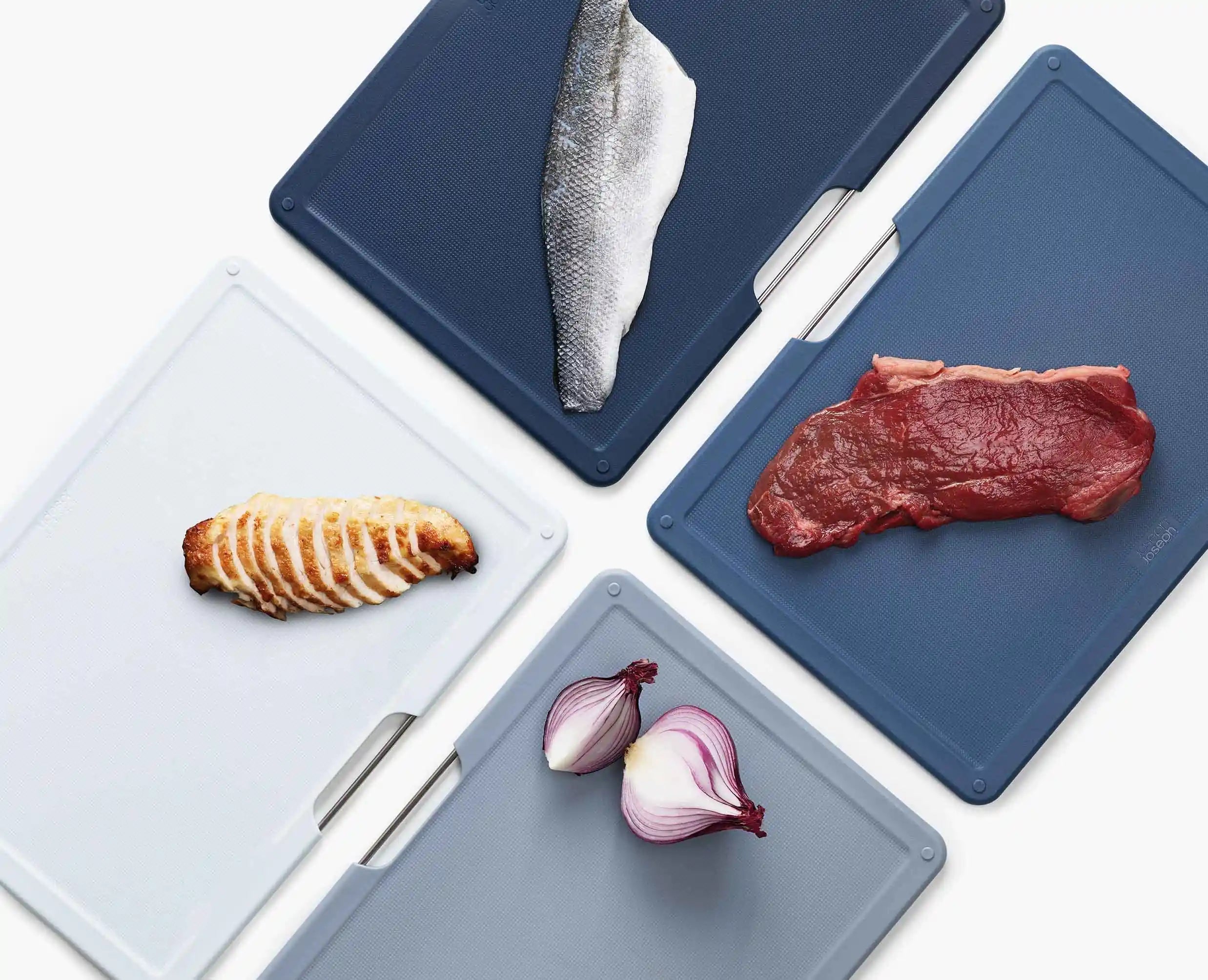 Folio 4-piece Blue Cutting Board Set - Editions - Image 6