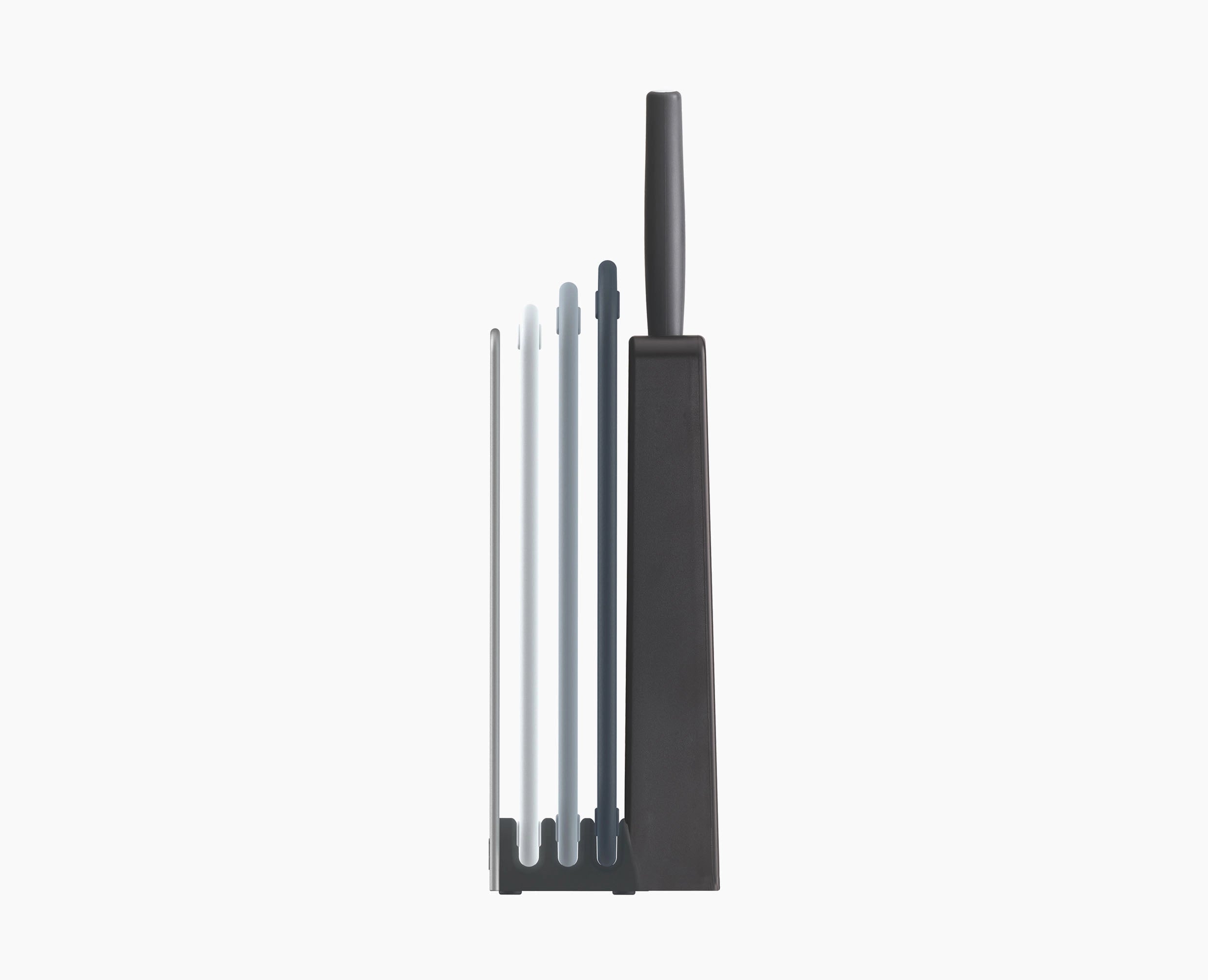 Nest Boards Plus 6-piece Knife & Gray Cutting Board Set - Image 7