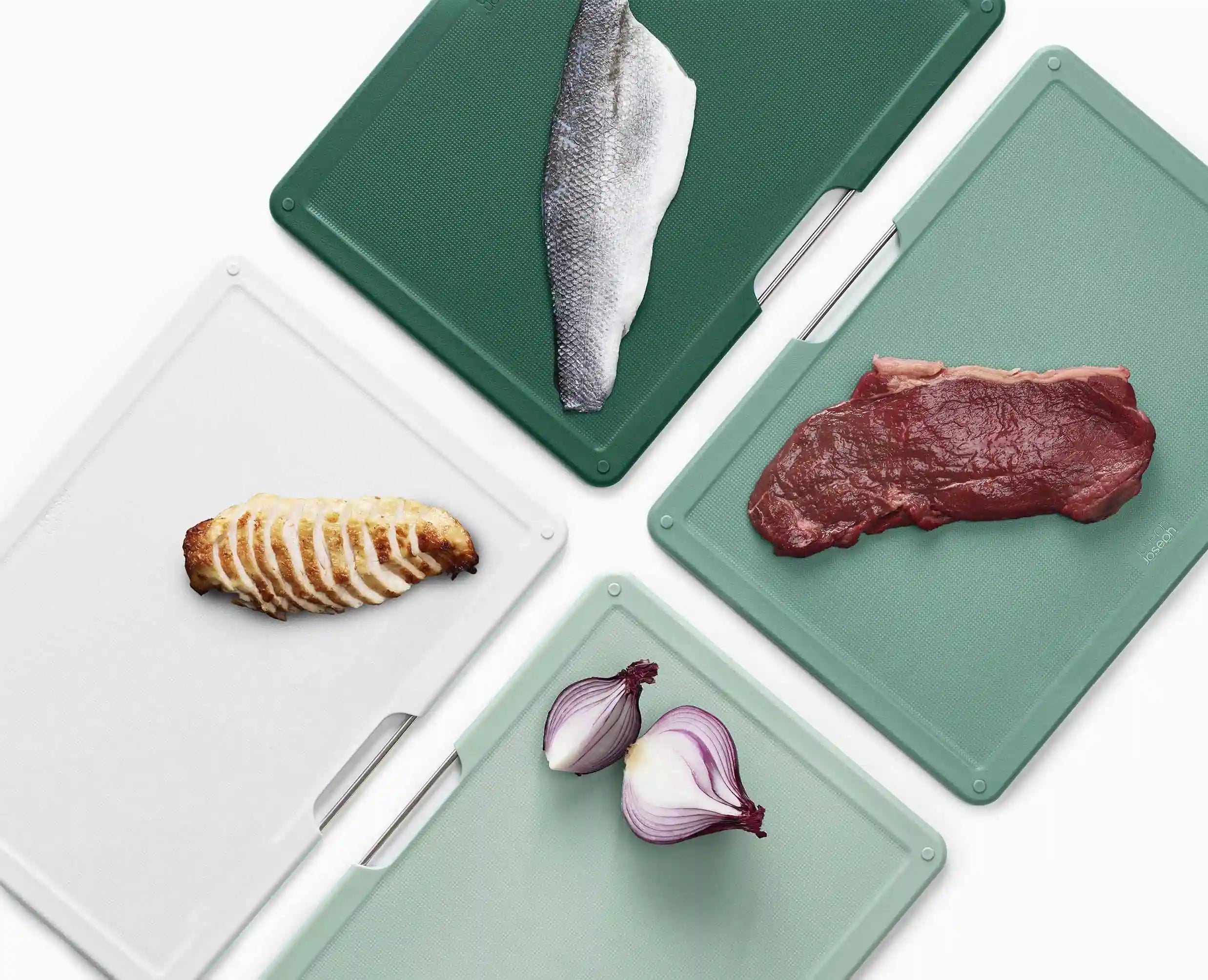 Folio 4-piece Green Cutting Board Set - Editions - Image 6