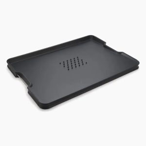 Cut&Carve  Plus Multi-function Black Cutting Board