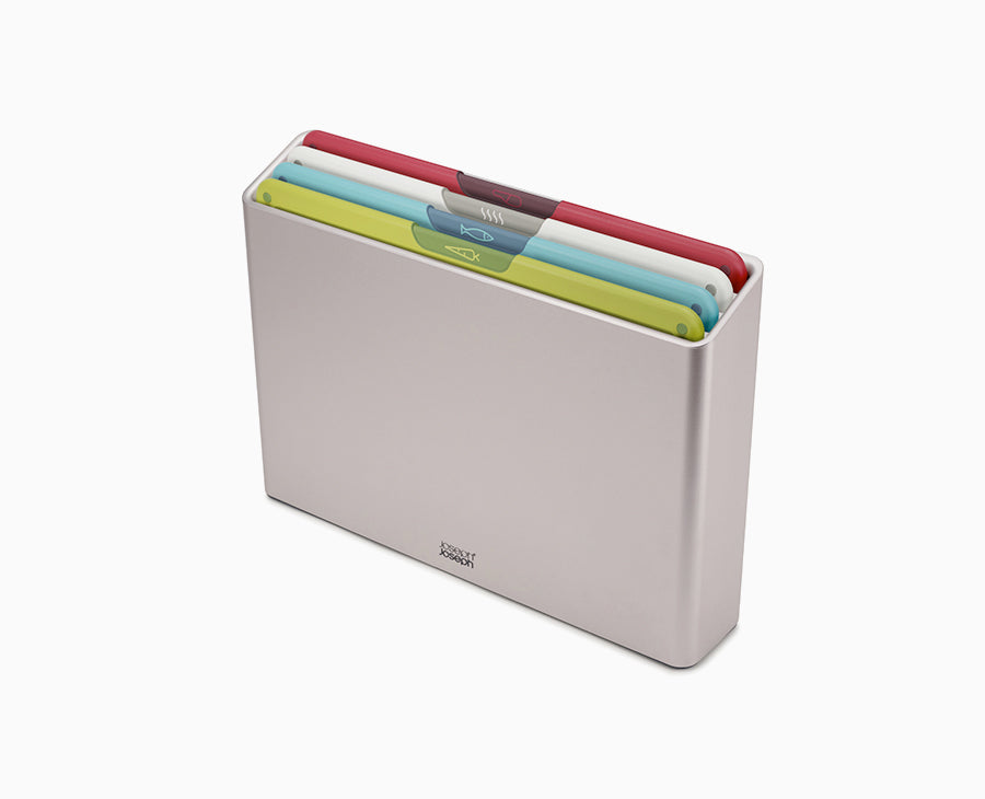 Folio Icon 4-piece Multicolor Cutting Board Set Large
