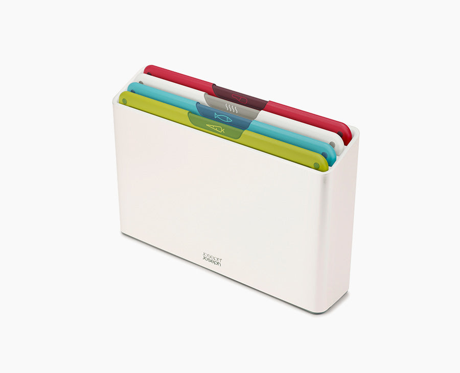 Folio Icon 4-piece White Cutting Board Set Regular