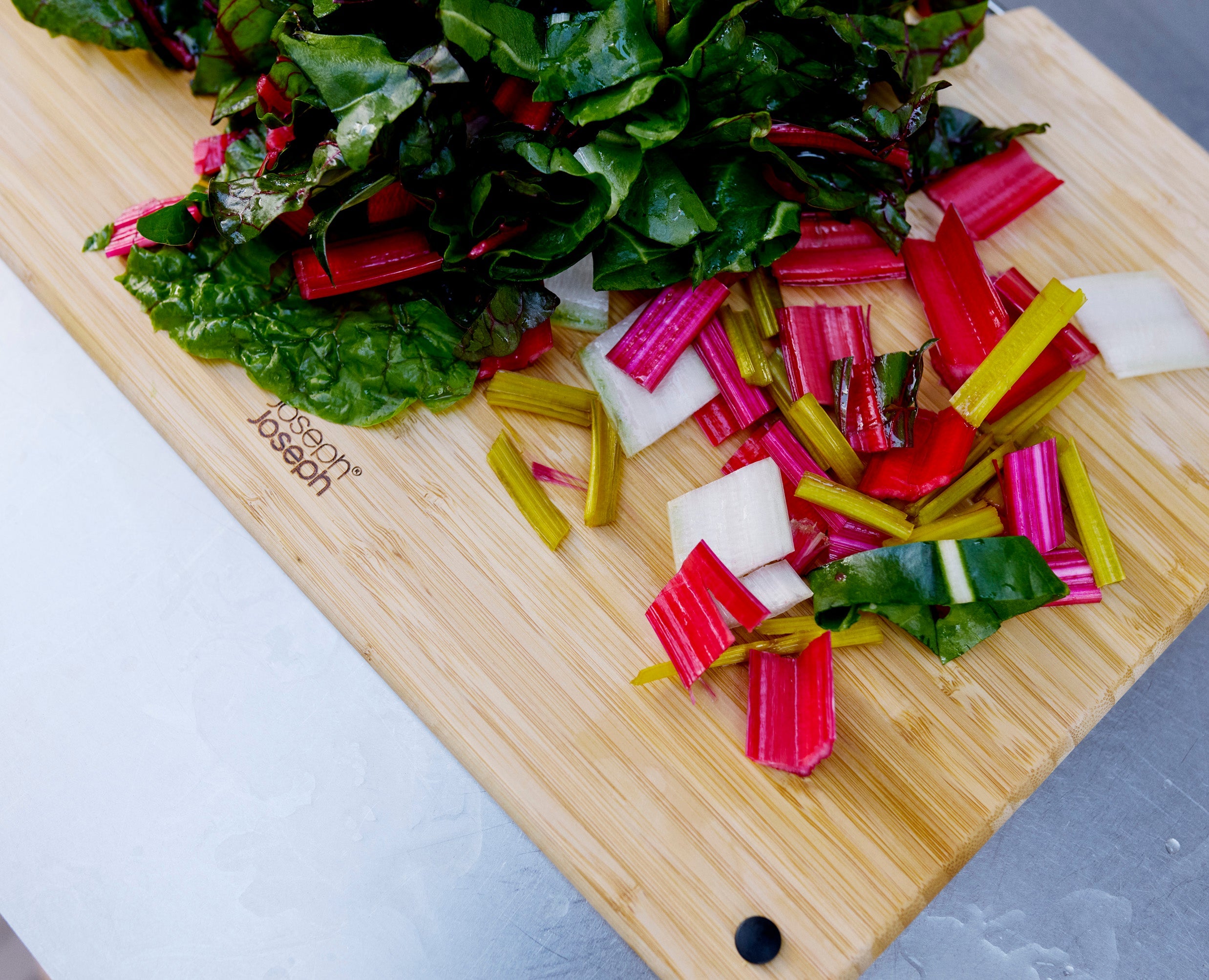Folio Steel Bamboo 3-piece Chopping Board Set - Image 6