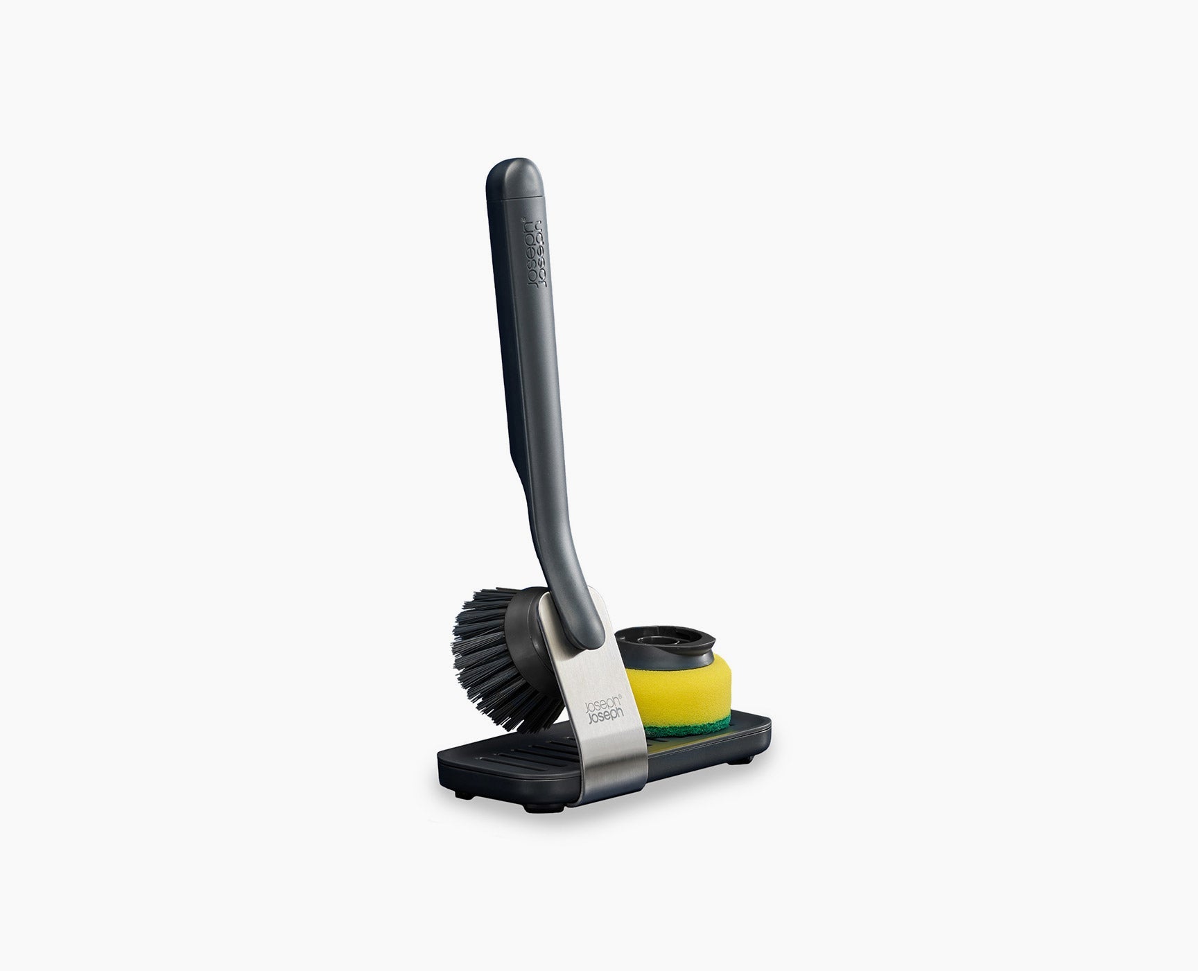 SinkTech Dish Brush & Sponge Set with Steel Stand