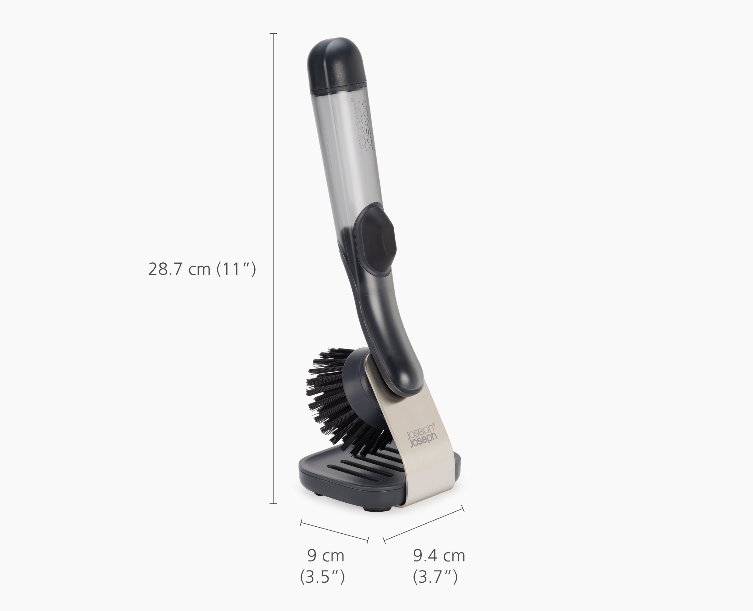 SinkTech Soap Dispensing Dish Brush with Steel Stand - Image 7