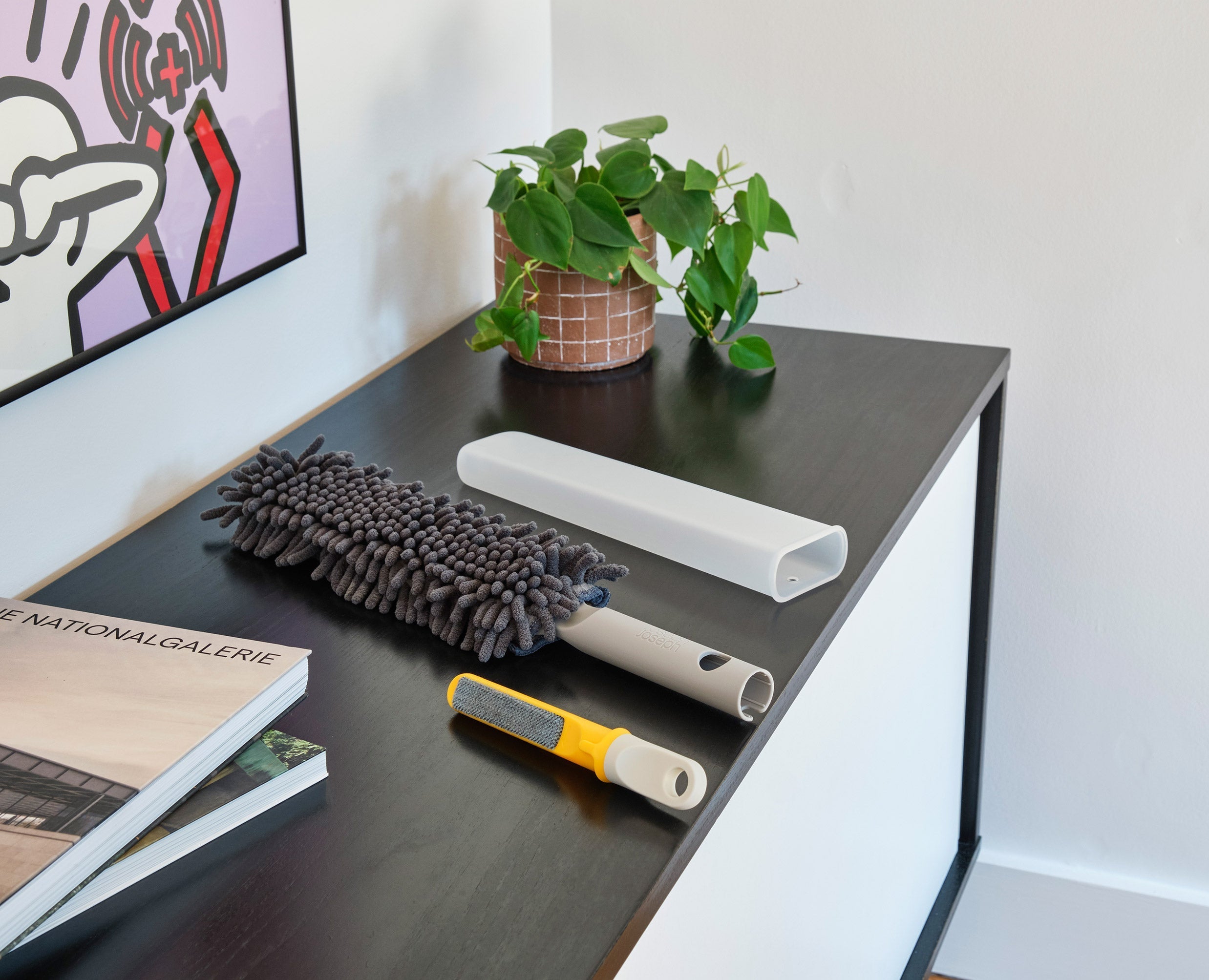 CleanTech 3-in-1 Duster with Storage Cover & Extension Pole - Image 2