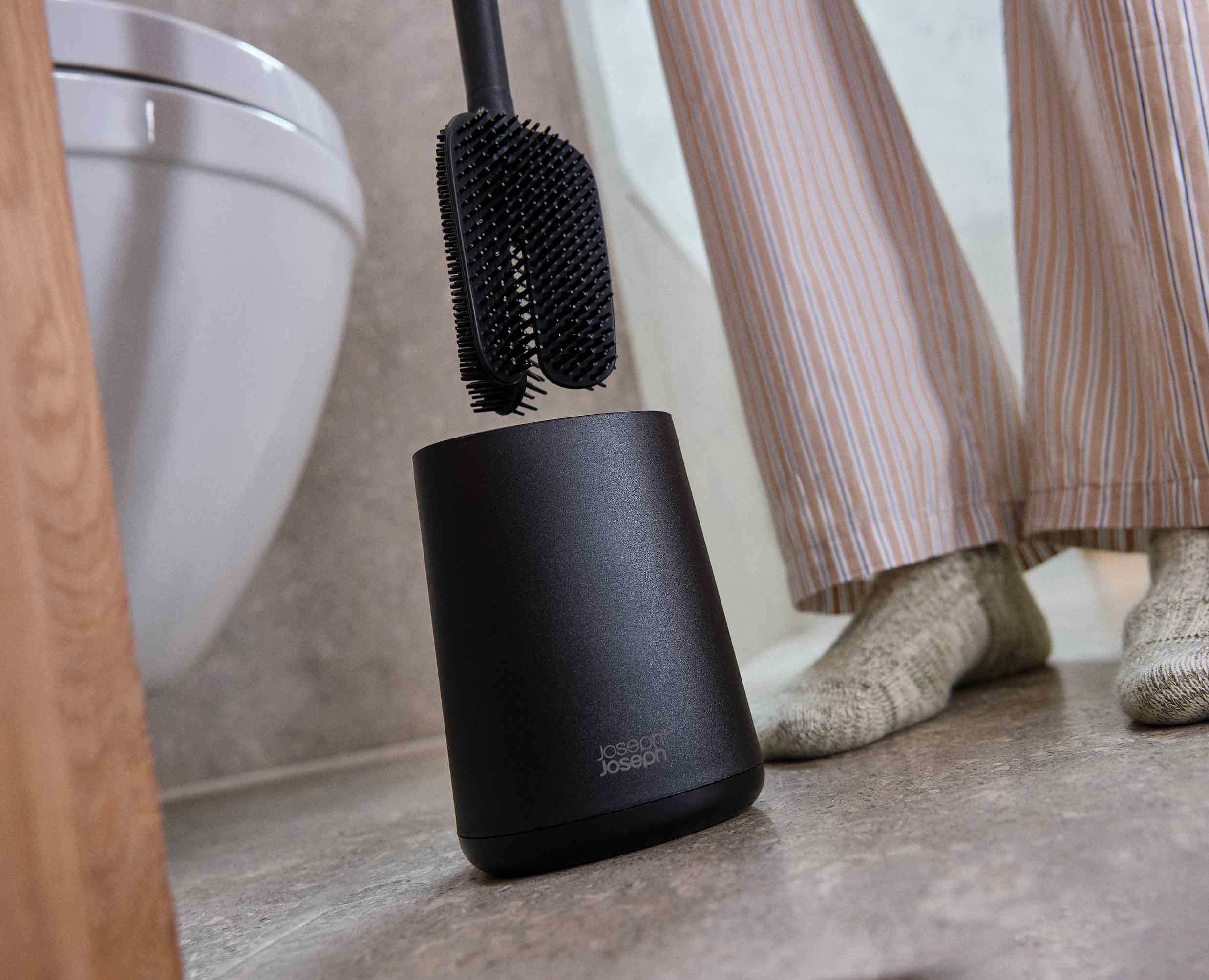 Flex 360 Lite Matt Black Toilet Brush - Image 4