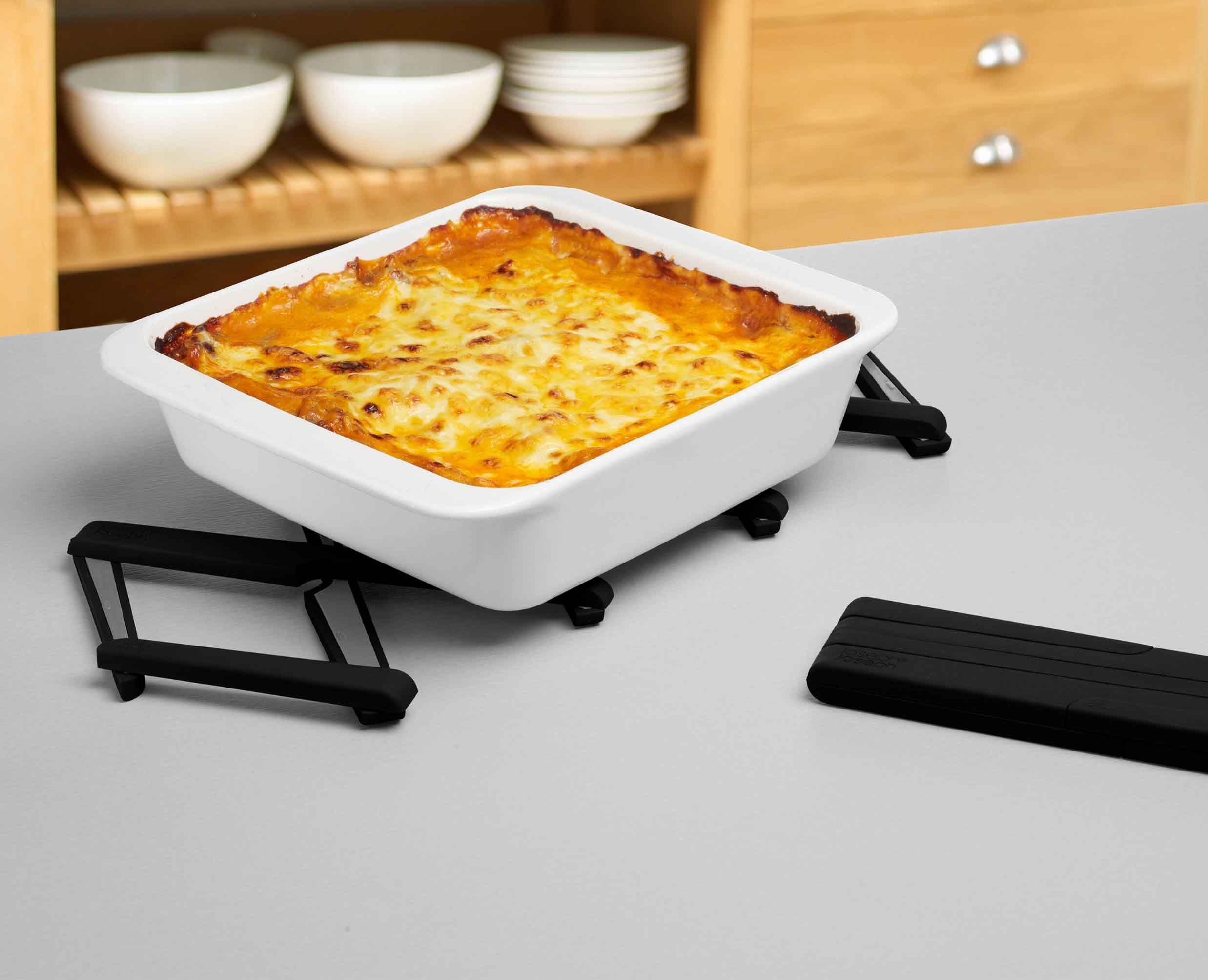 Stretch Expandable Black Trivet - Image 3