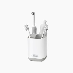 EasyStore Light Gray Toothbrush Holder