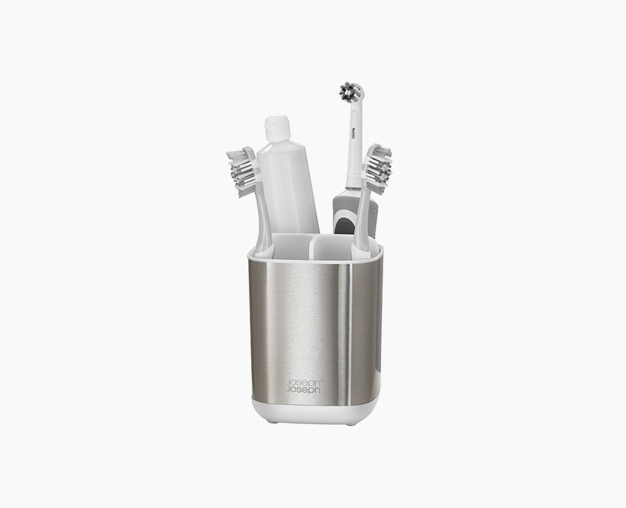 EasyStore Stainless-steel Toothbrush Holder