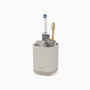 EasyStore Matt Ecru Toothbrush Holder