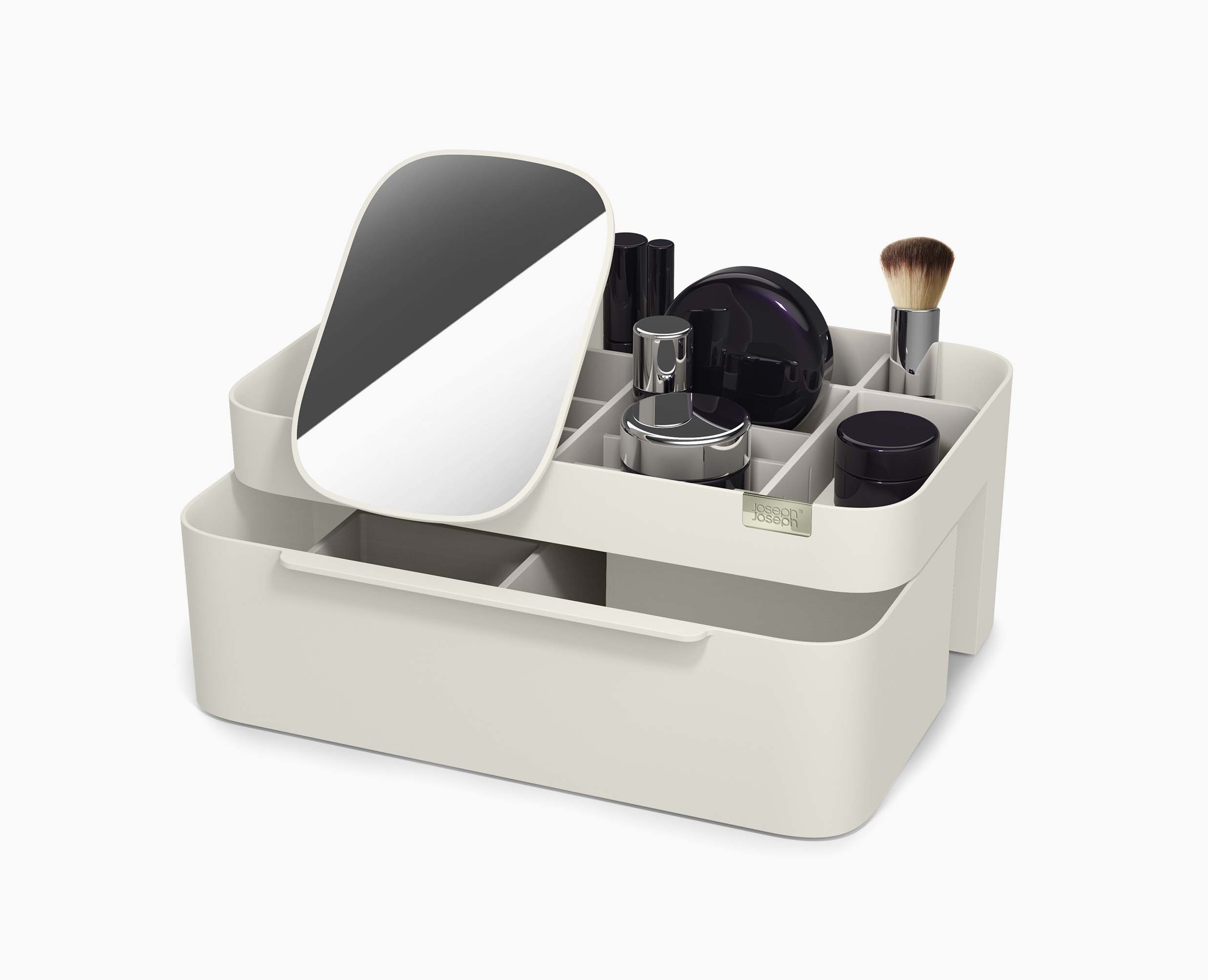 Viva Large Cosmetic Organizer with Removable Mirror