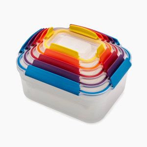 Nest  Lock 10-piece Multicolor Food Container Set