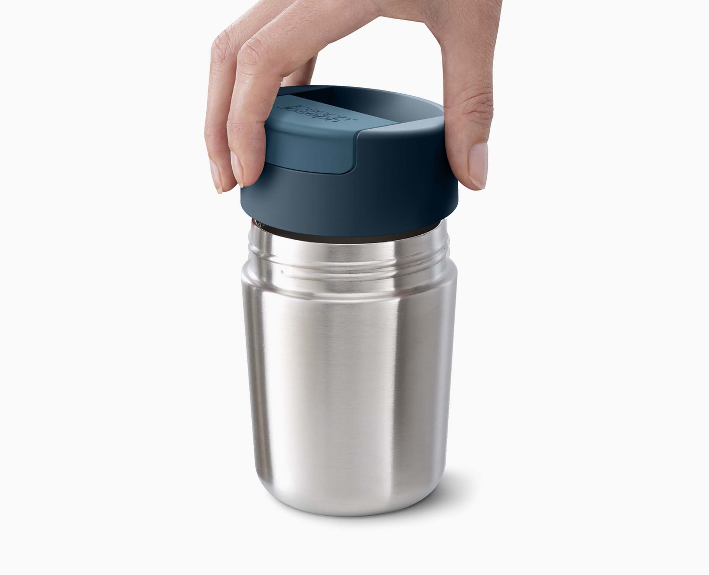 Sipp?? Stainless-steel Travel Mug with Hygienic Lid 340ml - Image 5