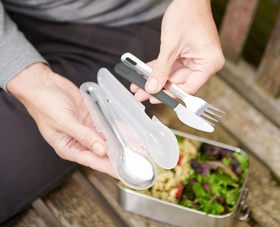 GoEat On-the-go Stainless-steel Cutlery Set - Image 2