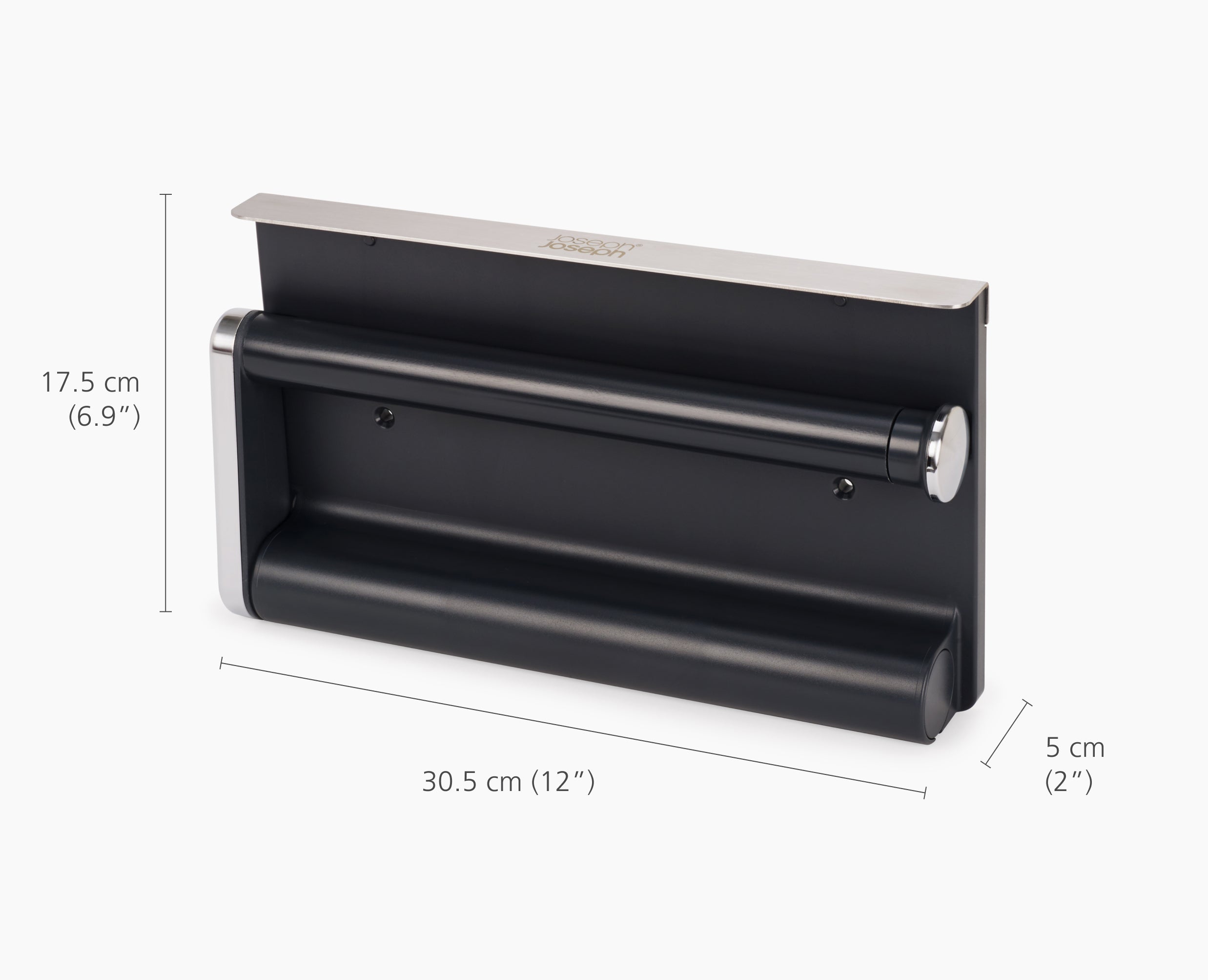 RollGrip Under-Shelf Stainless-Steel Paper Towel Holder - Image 7