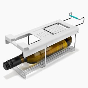 FridgeStore  Under-Shelf Collapsible Bottle Holder