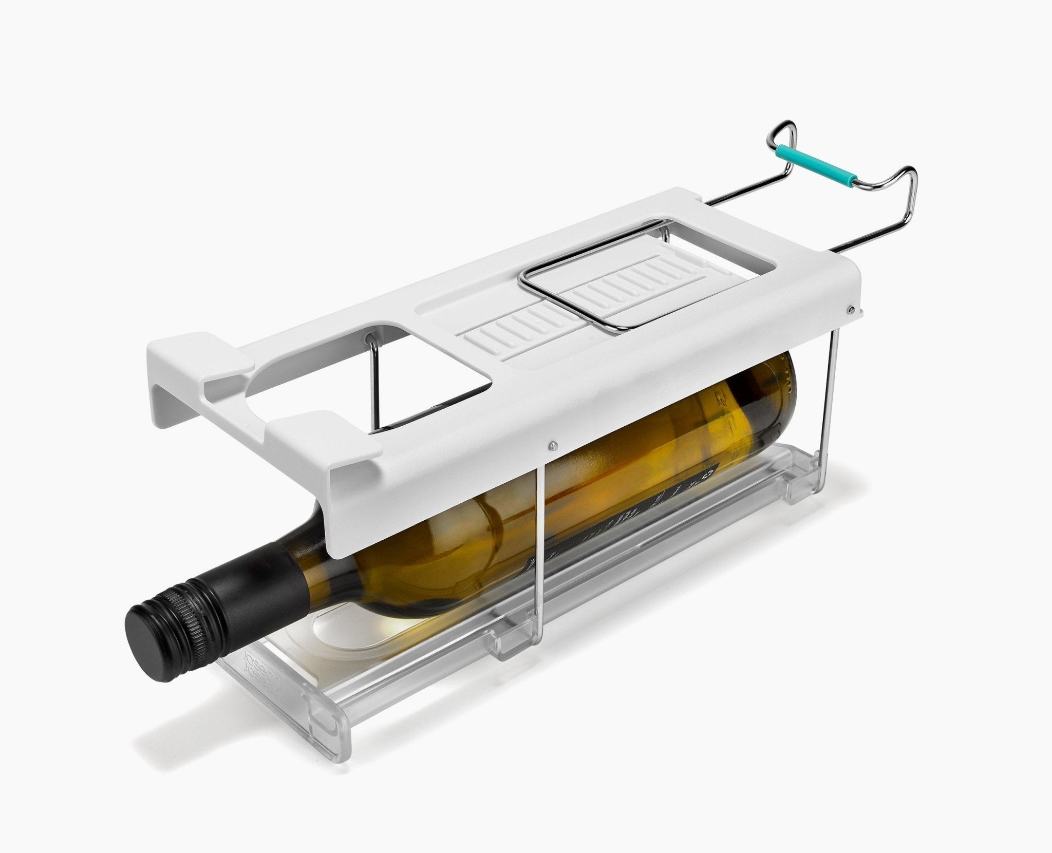 FridgeStore Under-Shelf Collapsible Bottle Holder