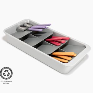 DrawerStore  Large Tiered Cutlery Organizer