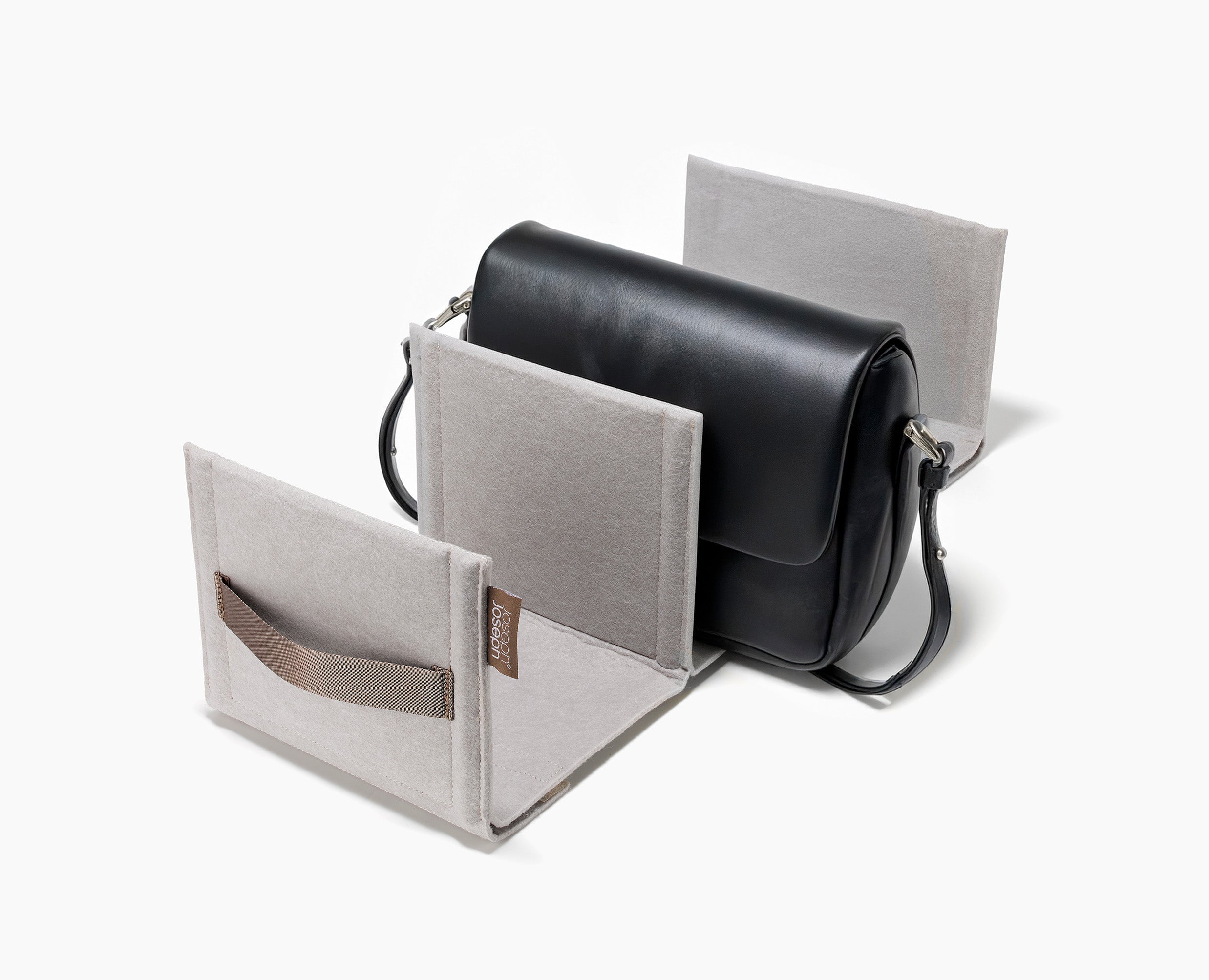 Orderly Ecru Bag & Purse Closet Organizer