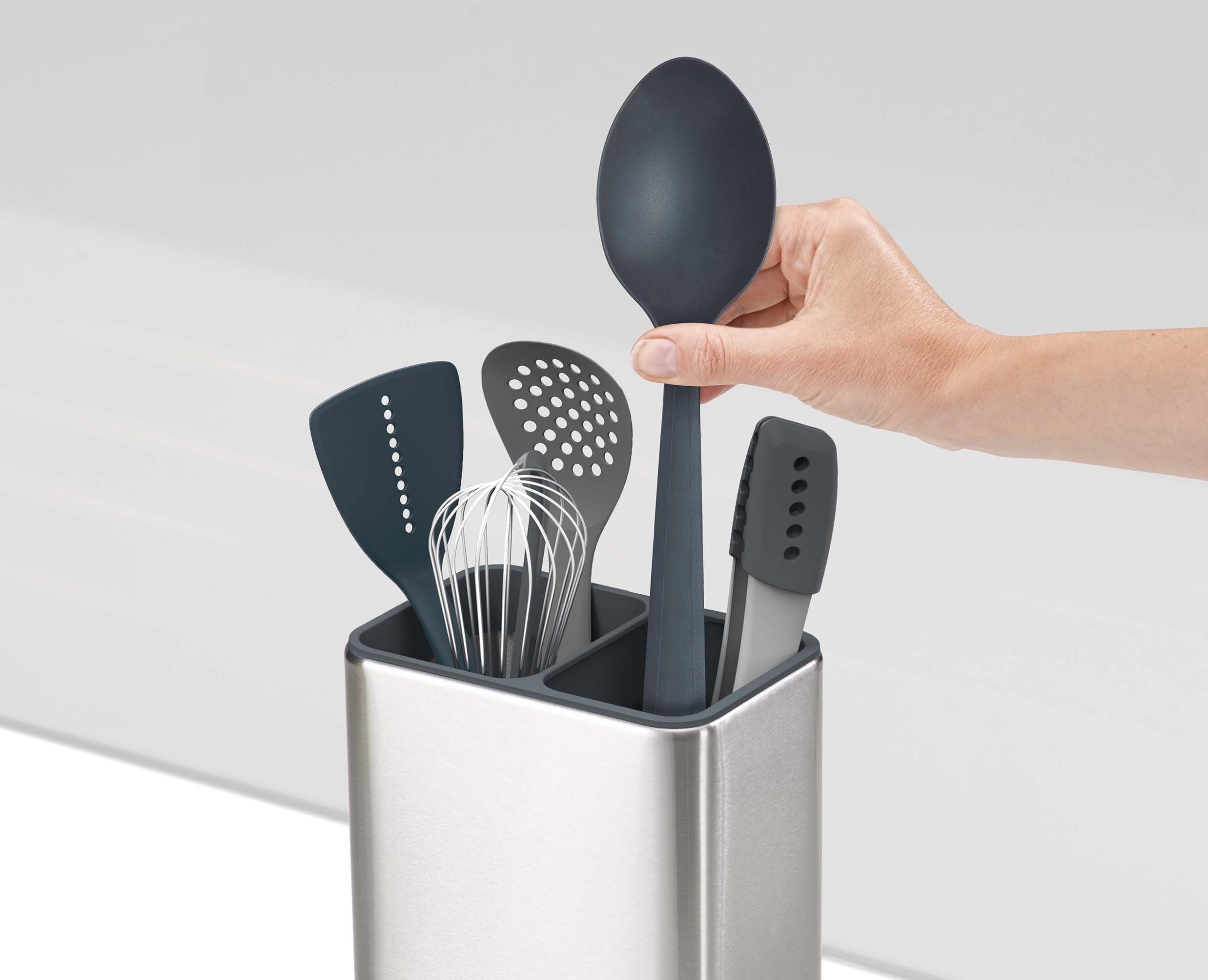 Surface Stainless-steel Utensil Pot - Image 2