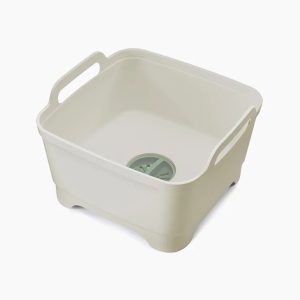 Wash&Drain  Stone Green Washing-up Bowl