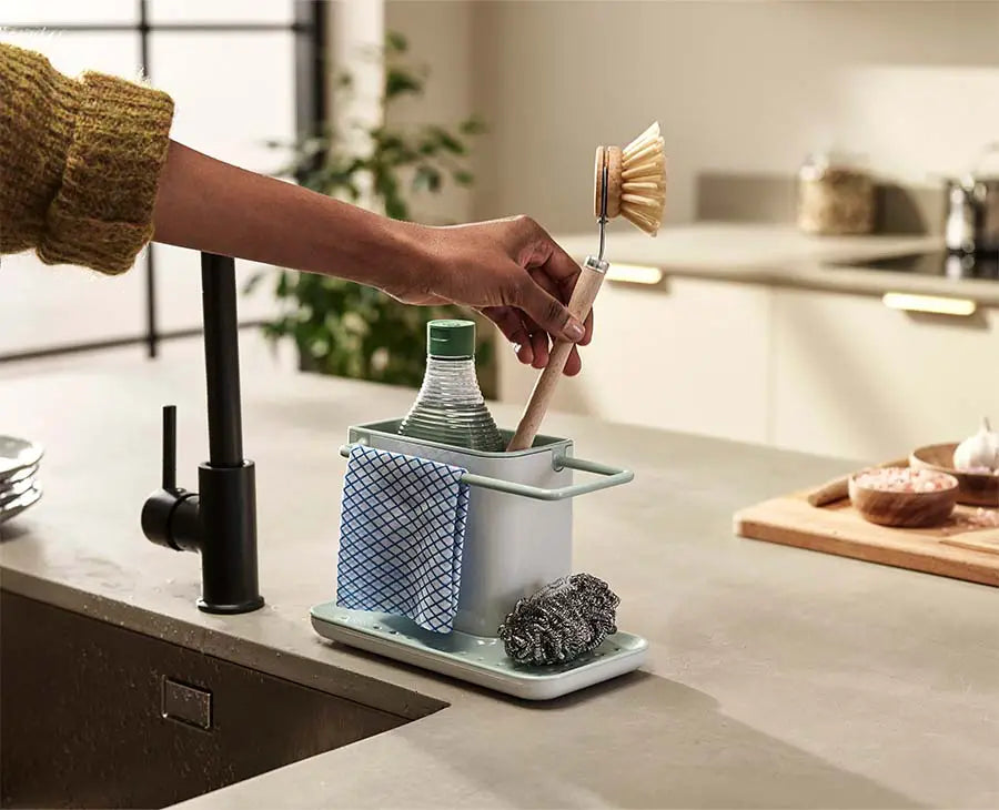 Caddy Stone Green Kitchen Sink Organiser - Image 2