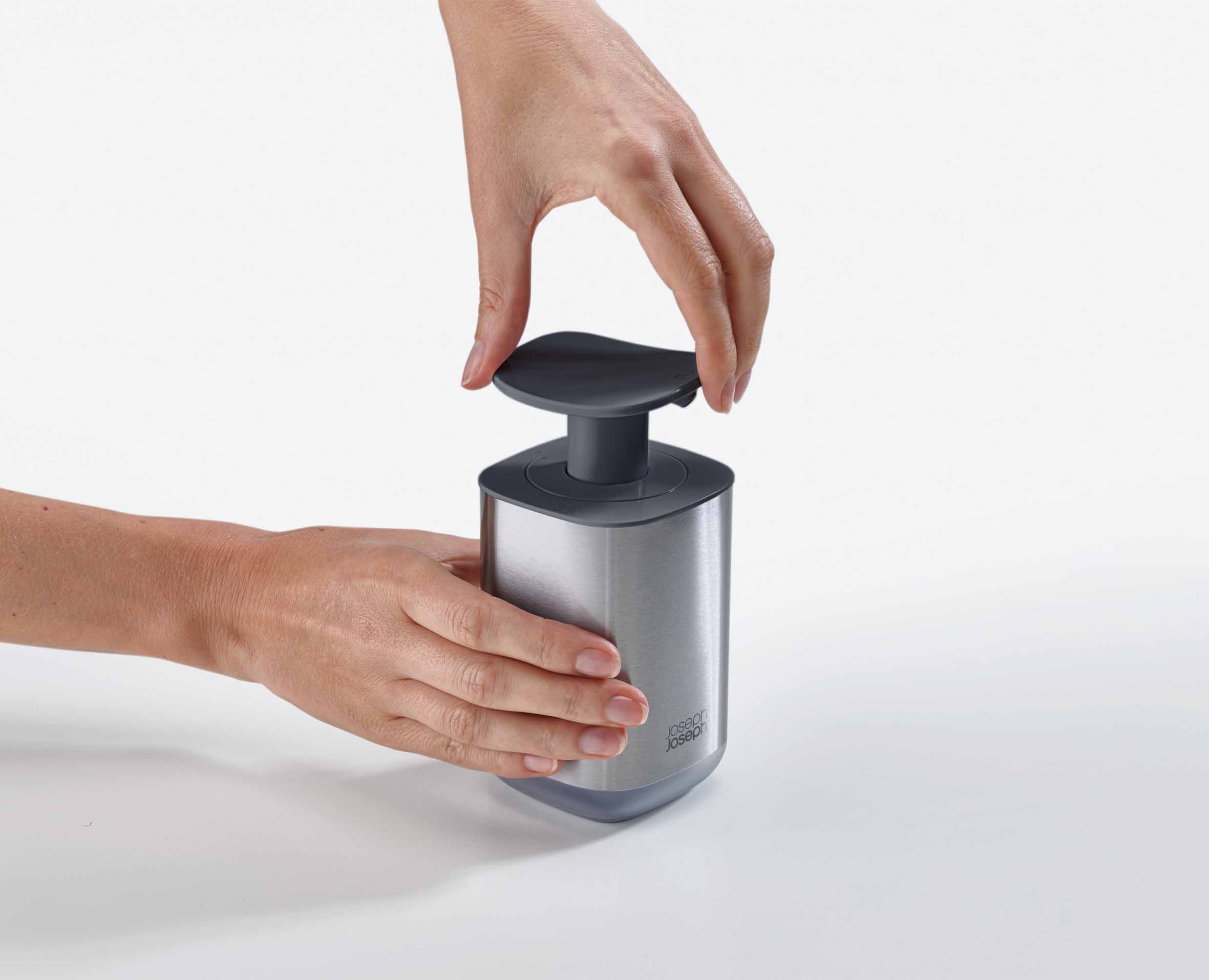 Presto Steel Gray Hygienic Soap Dispenser - Image 4