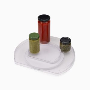 FridgeStore  Clear Rotating Organizer