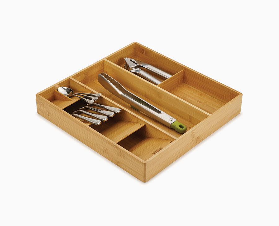 DrawerStore Bamboo Cutlery. Utensil & Gadget Organizer