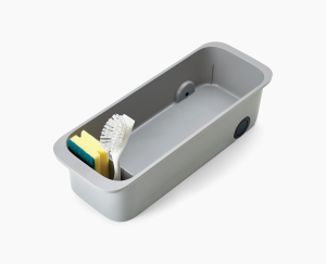 CupboardStore Easy-Access Gray Storage Caddy