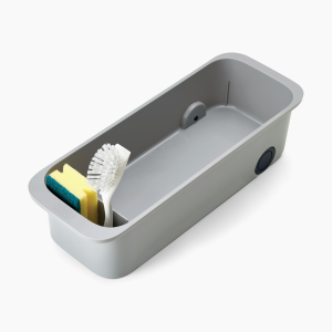 CupboardStore Easy-Access Gray Storage Caddy