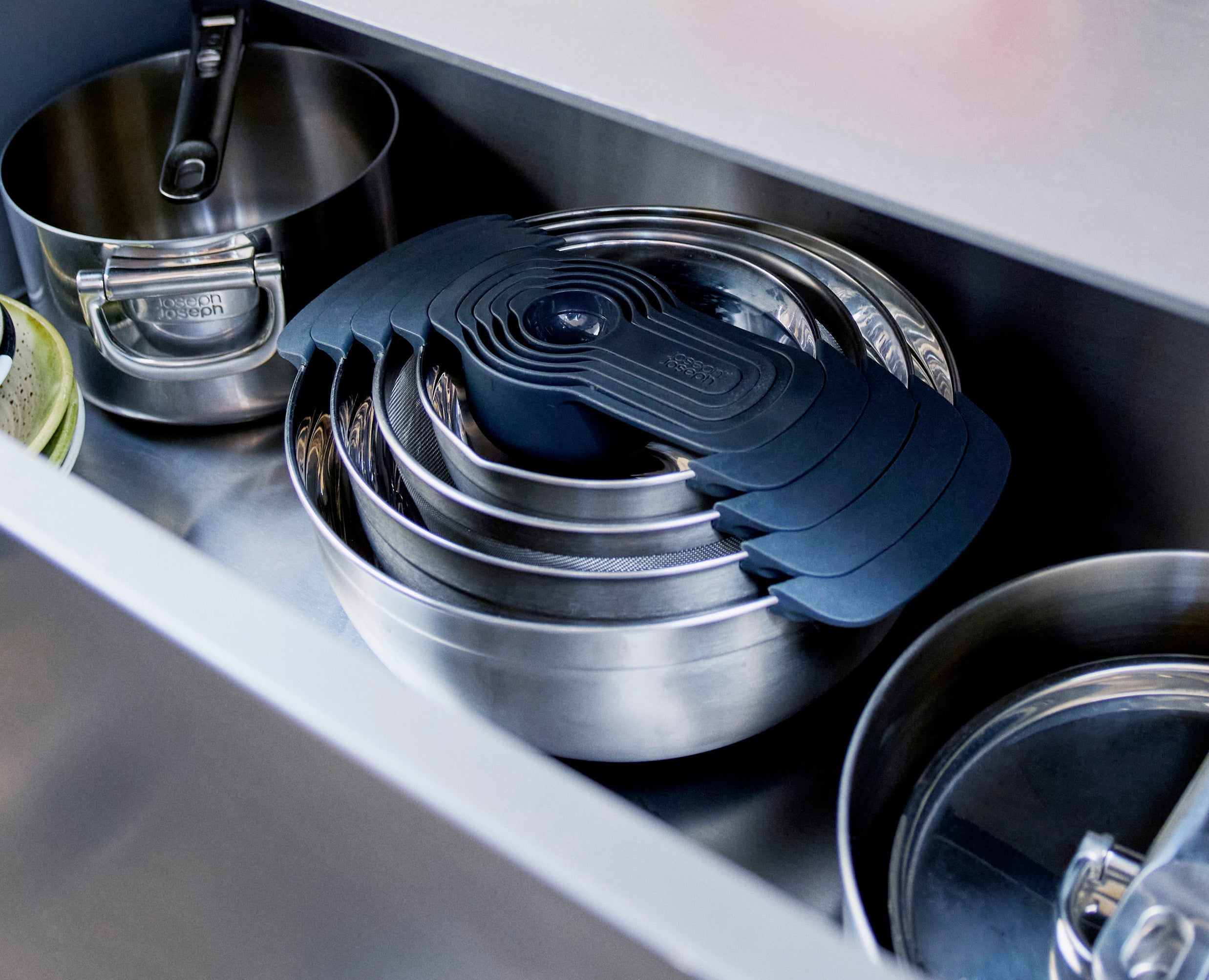 Nest 9 Stainless-steel Food Preparation Set - Image 9