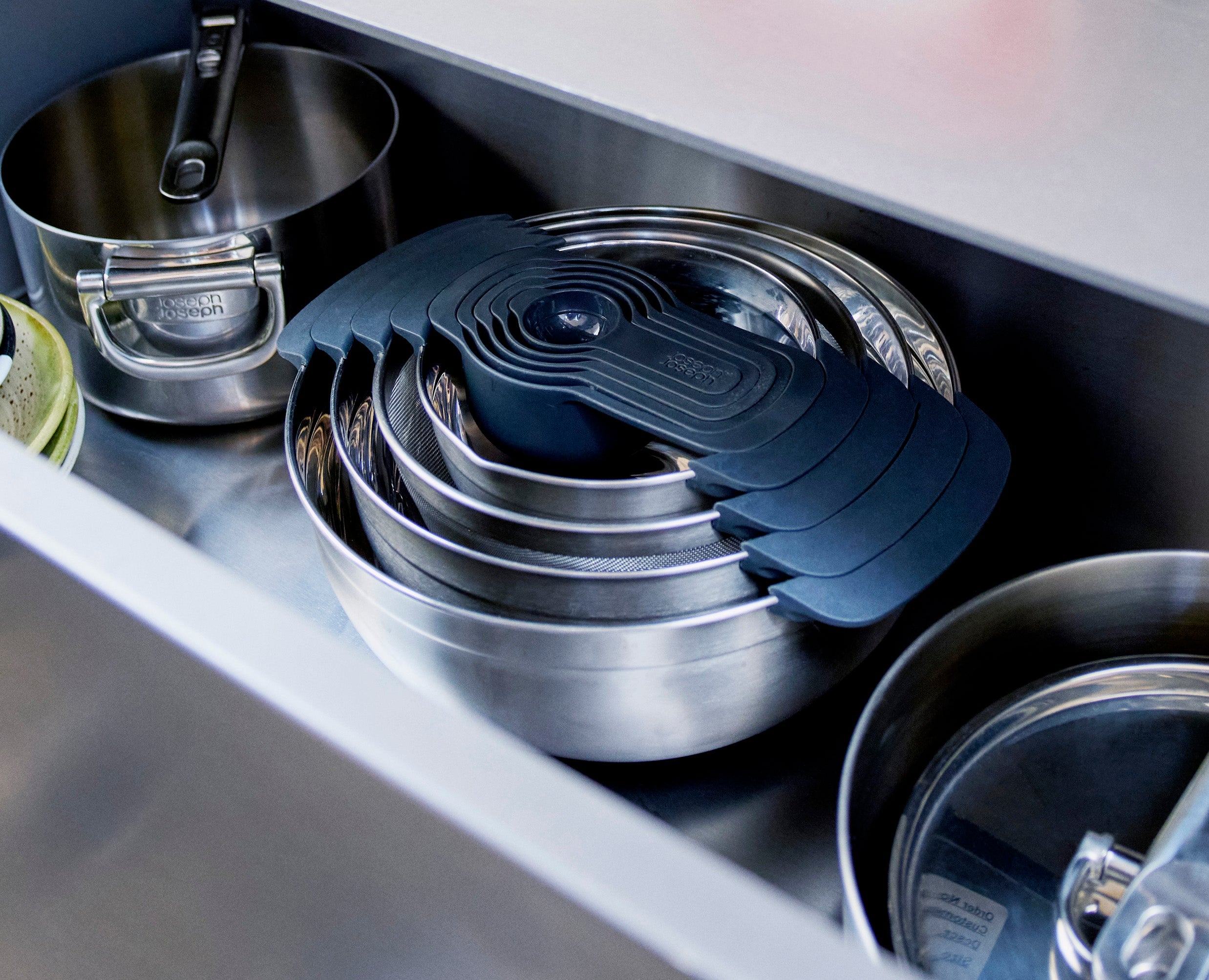Nest 9 Stainless-steel Food Preparation Set - Image 2