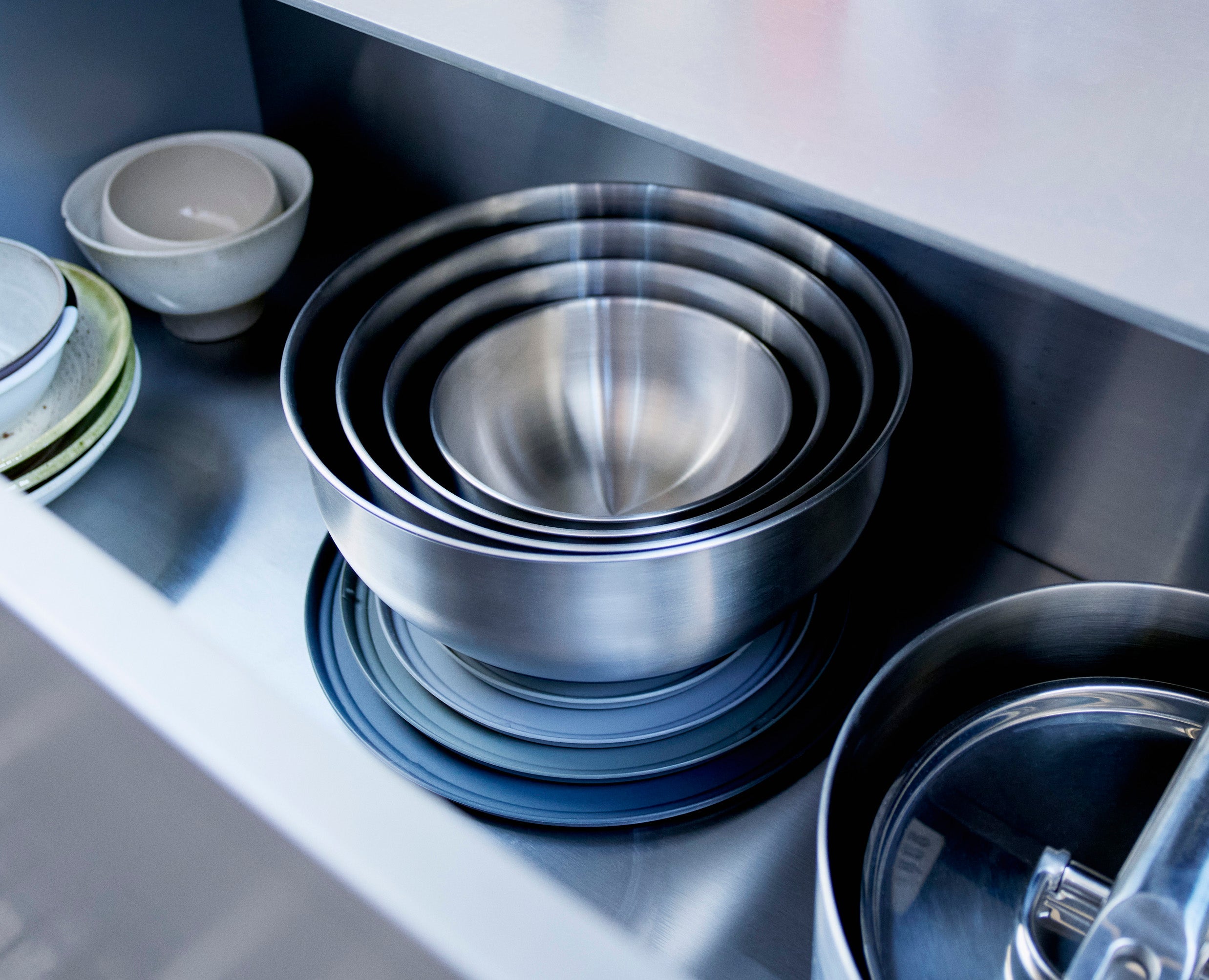 Nest Prep&Store Stainless-steel Bowl Set - Image 2