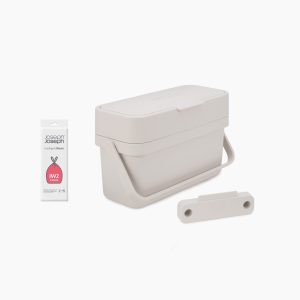 Compo 4L Stone Food Waste Caddy Starter Set