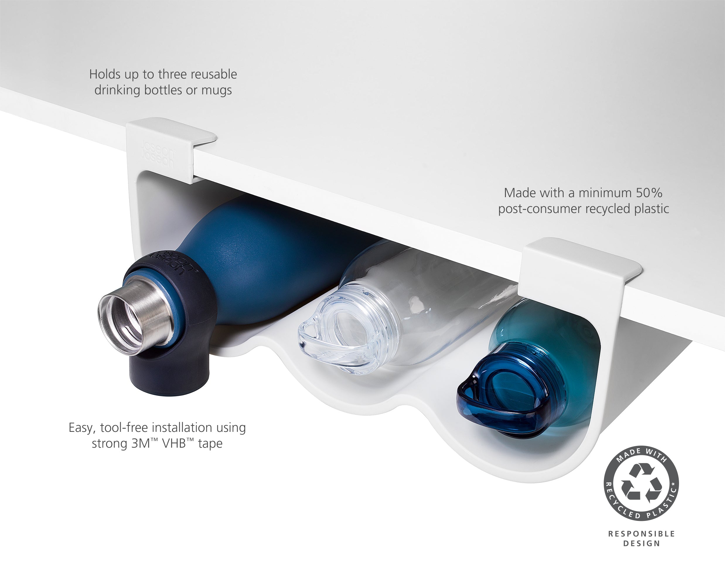 CupboardStore Under-Shelf Bottle Storage Holder - Image 6
