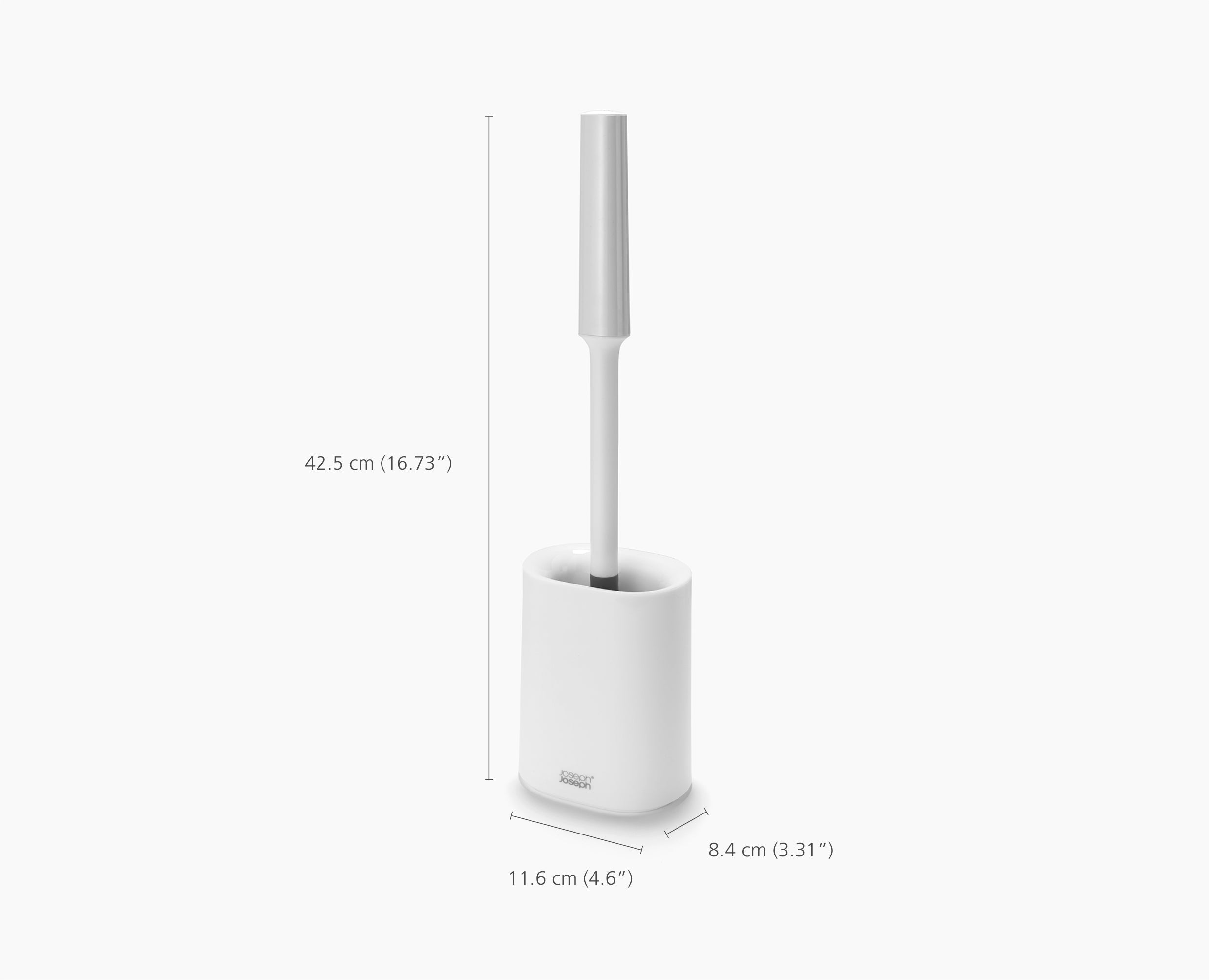 Flex TriBlade Lite Pack of 2 White Toilet Brushes - Image 7
