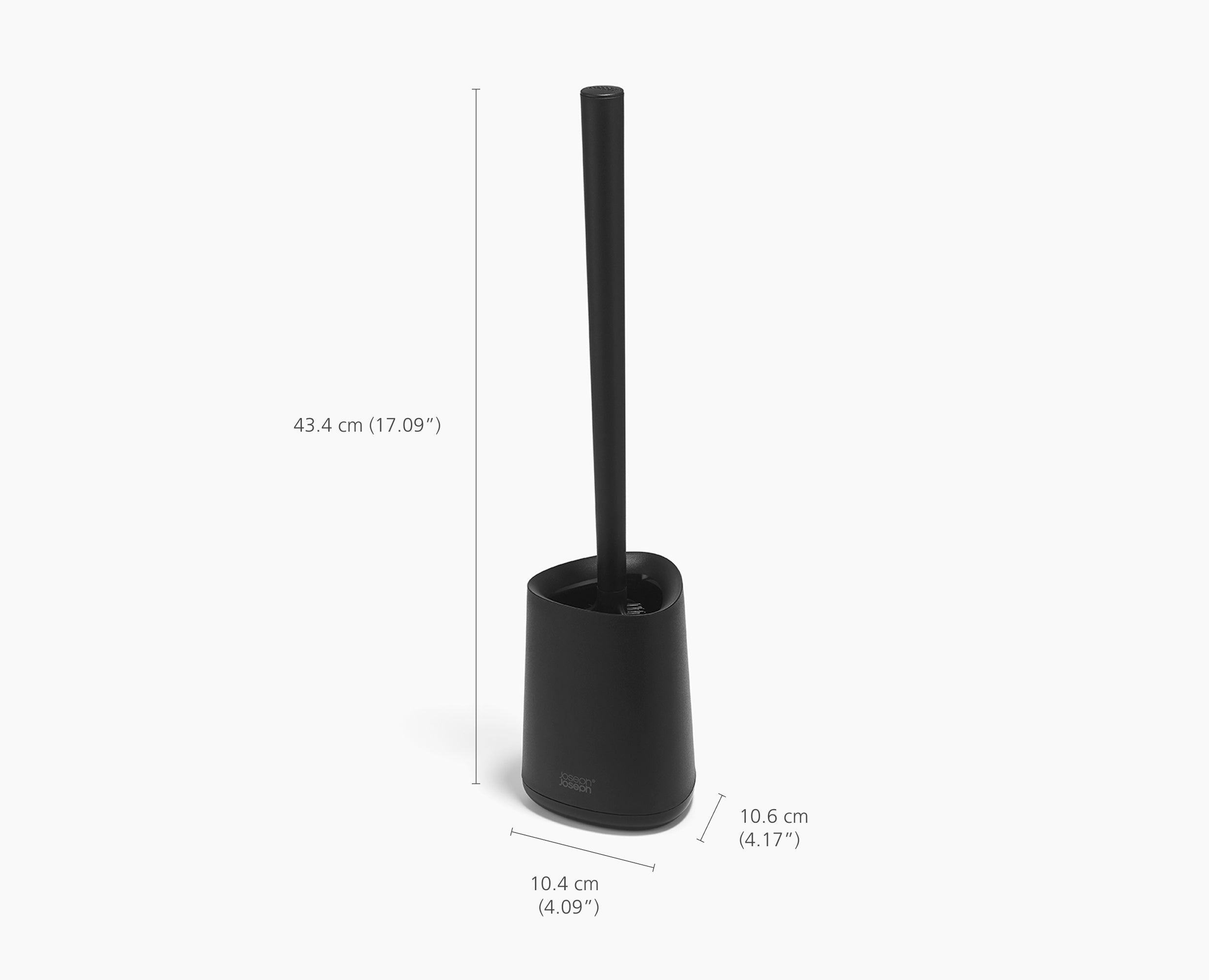 Flex 360 Lite Matt Black Toilet Brush - Image 8