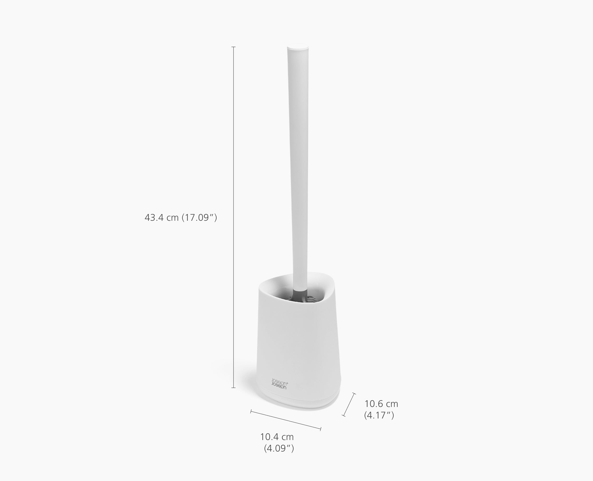 Flex 360 Lite Matt White Toilet Brush - Image 8