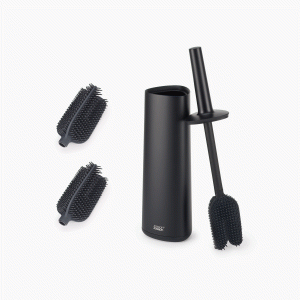 Flex  360 Matt Black Toilet Brush Starter Set