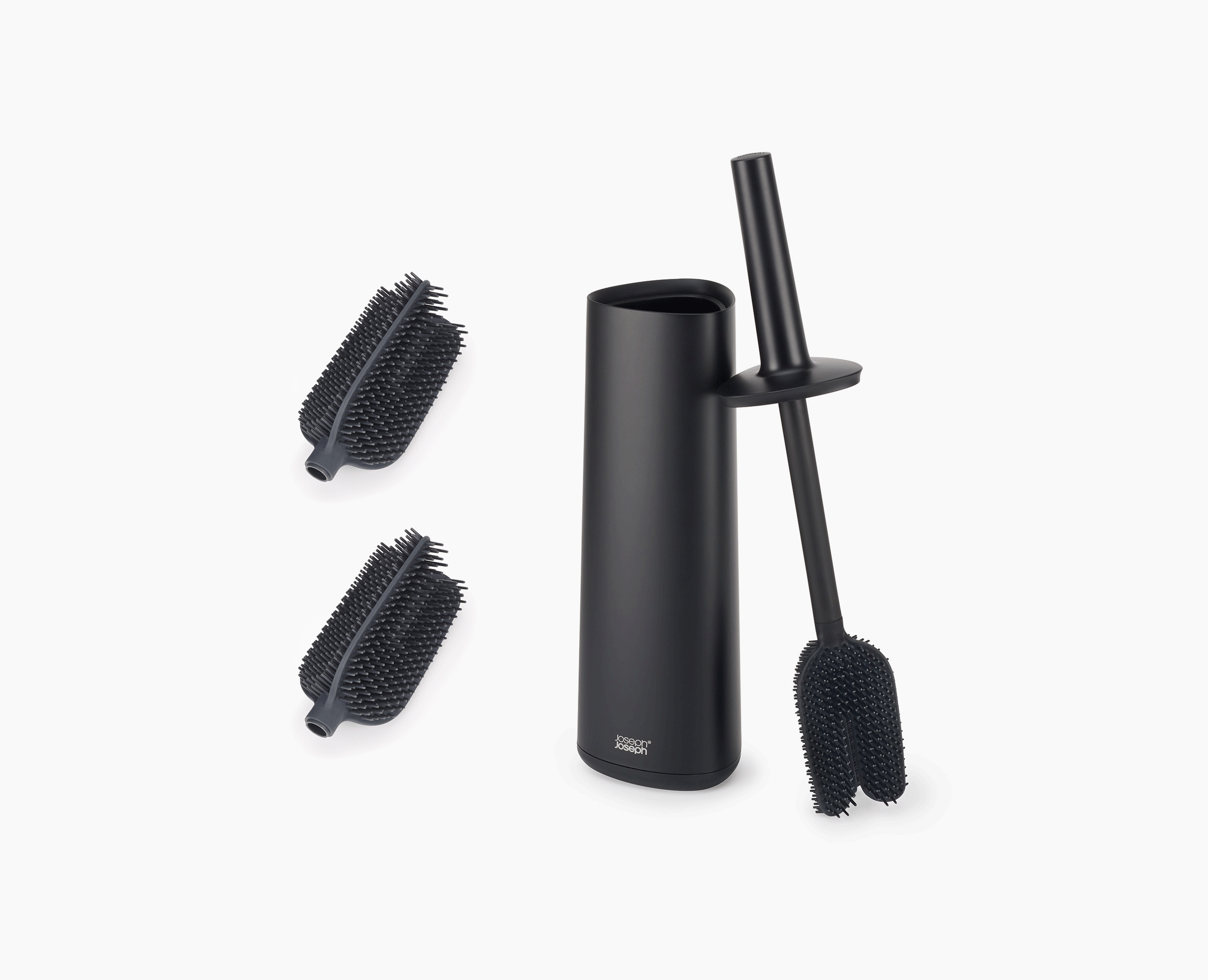 Flex 360 Matt Black Toilet Brush Starter Set