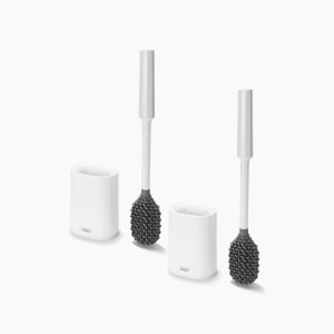 Flex TriBlade Lite Pack of 2 White Toilet Brushes