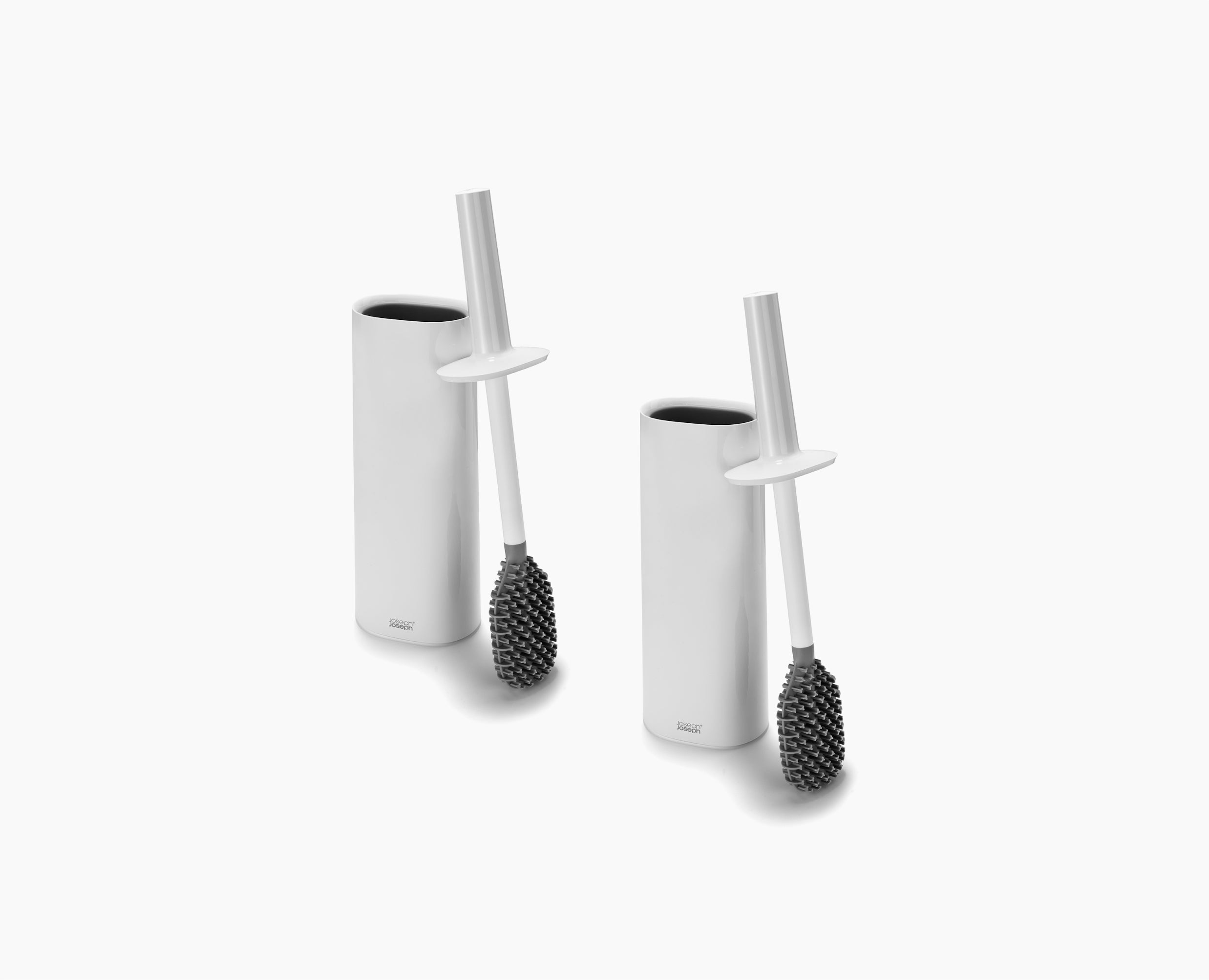 Flex TriBlade Pack of 2 White Toilet Brushes - Image 3