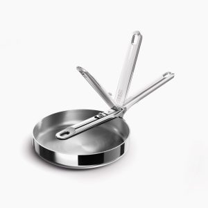Space Steel Folding Handle 8 Frying Pan