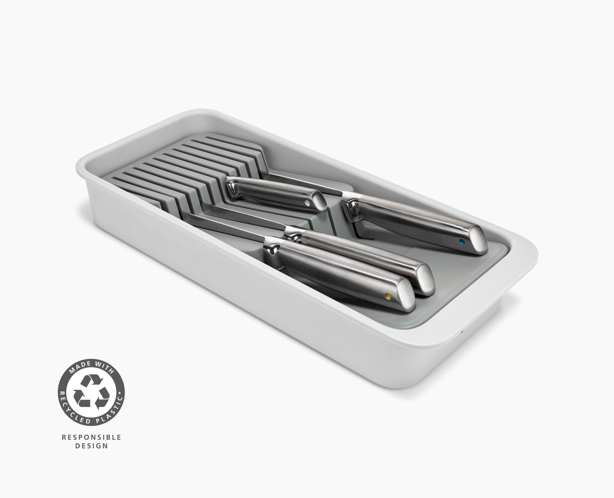 DrawerStore 2-Tier Compact Knife Organizer