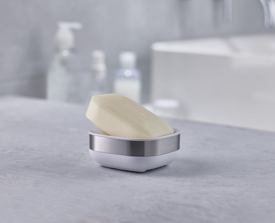 Slim Compact Stainless-steel Soap Dish - Image 2