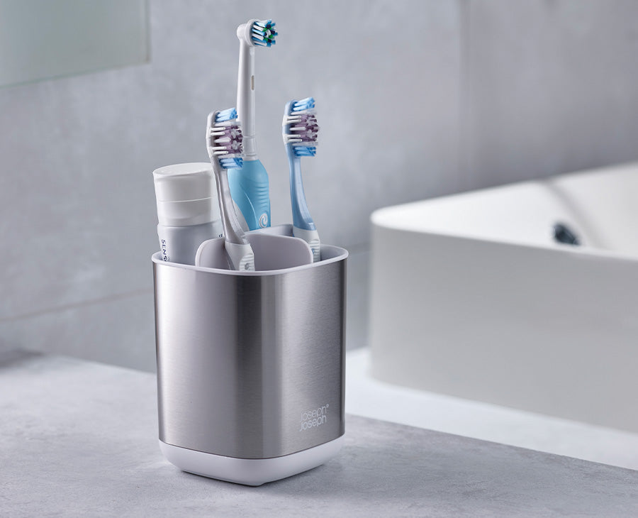 EasyStore Stainless-steel Toothbrush Holder - Image 2